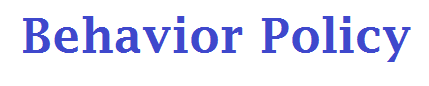 img of behavior policy